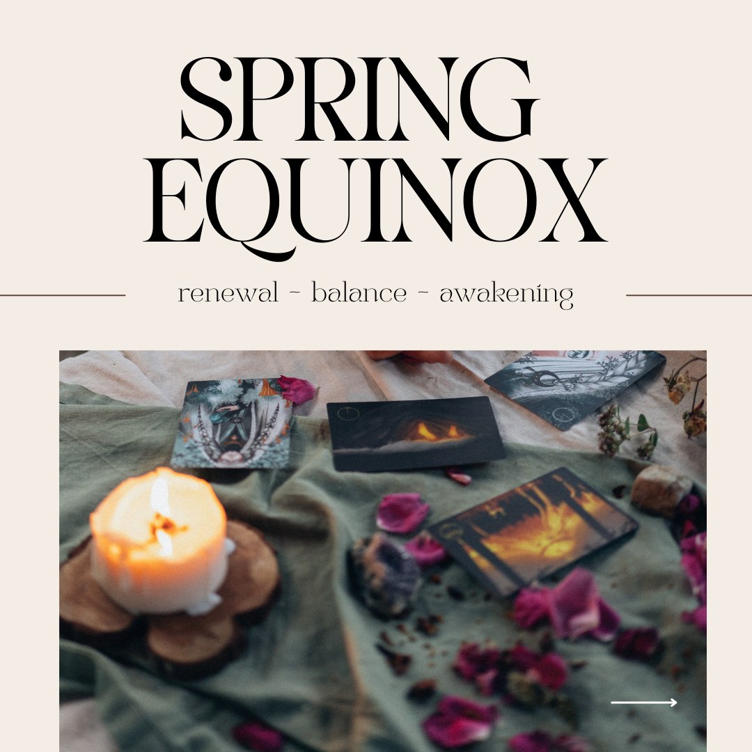 Spring Equinox: Crystals, Journal Prompts & Card Spreads - Knight Inspired 