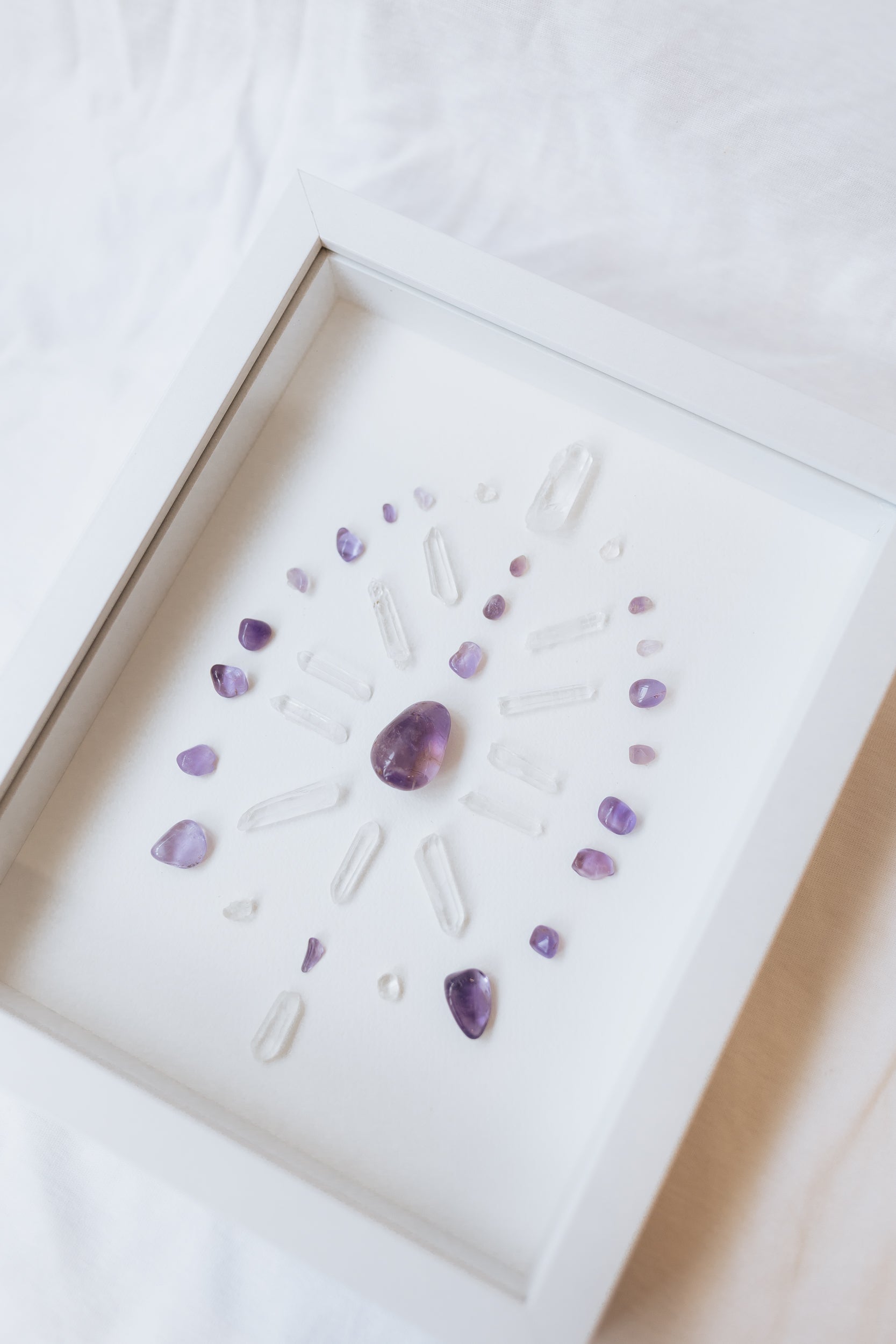 Framed Crystal Grids