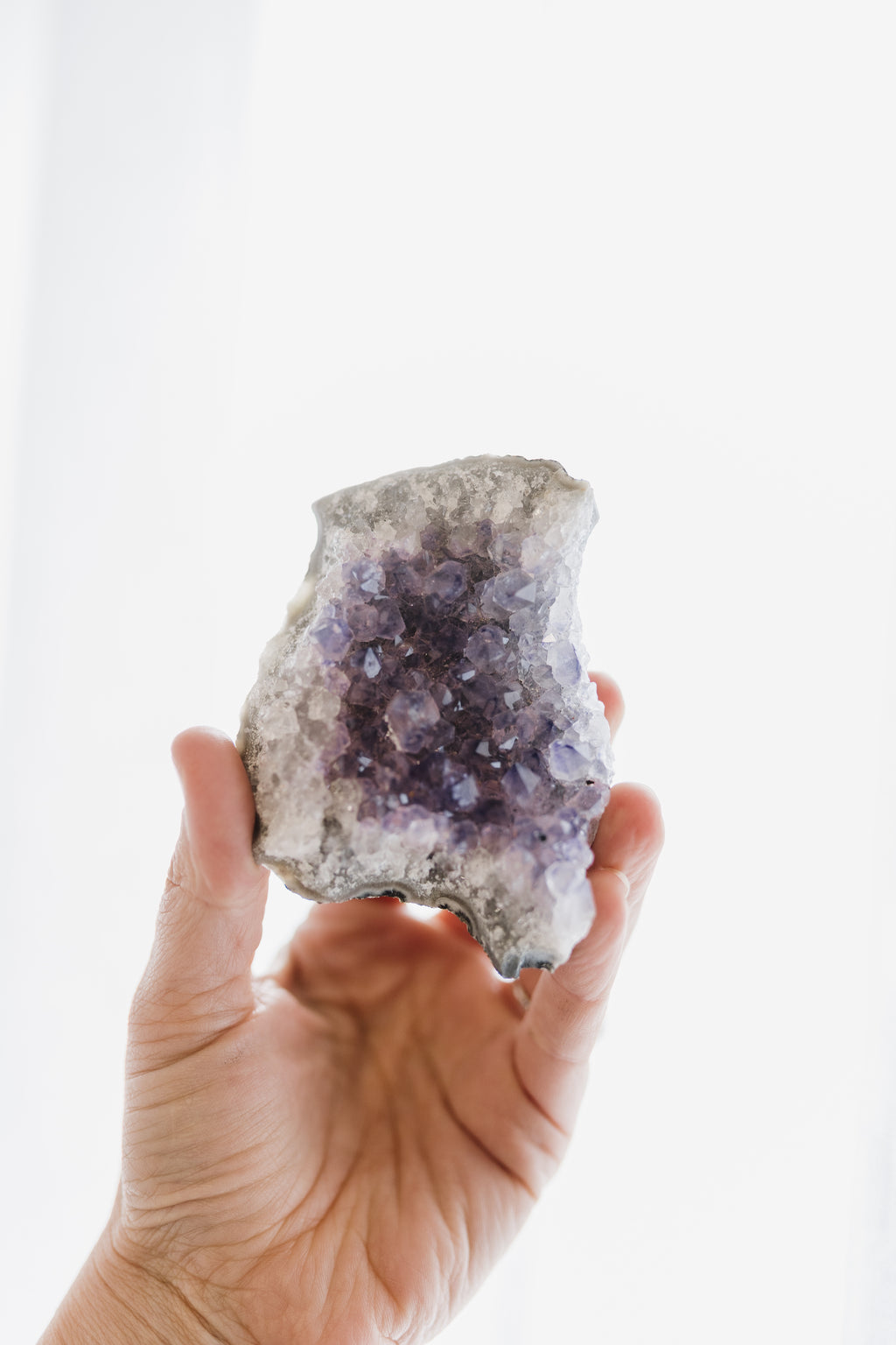 Amethyst Crystal Cluster #B | Protection • Intuition • Transformation