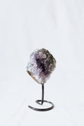 Amethyst Crystal on stand #B | Intuition • Peace • Spirituality