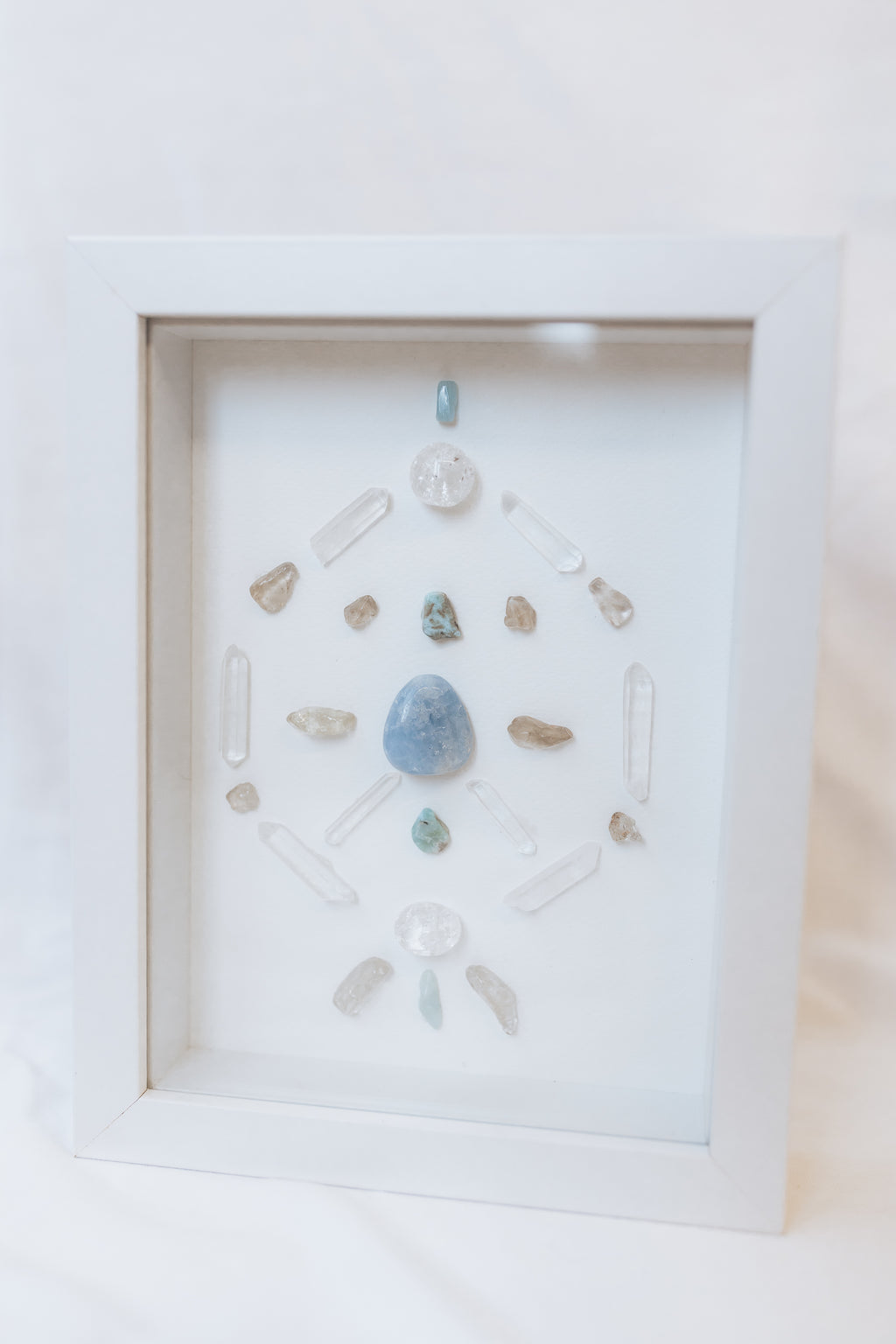 DREAM CATCHER - Intuitively Channeled Framed Crystal Grid (SMALL)
