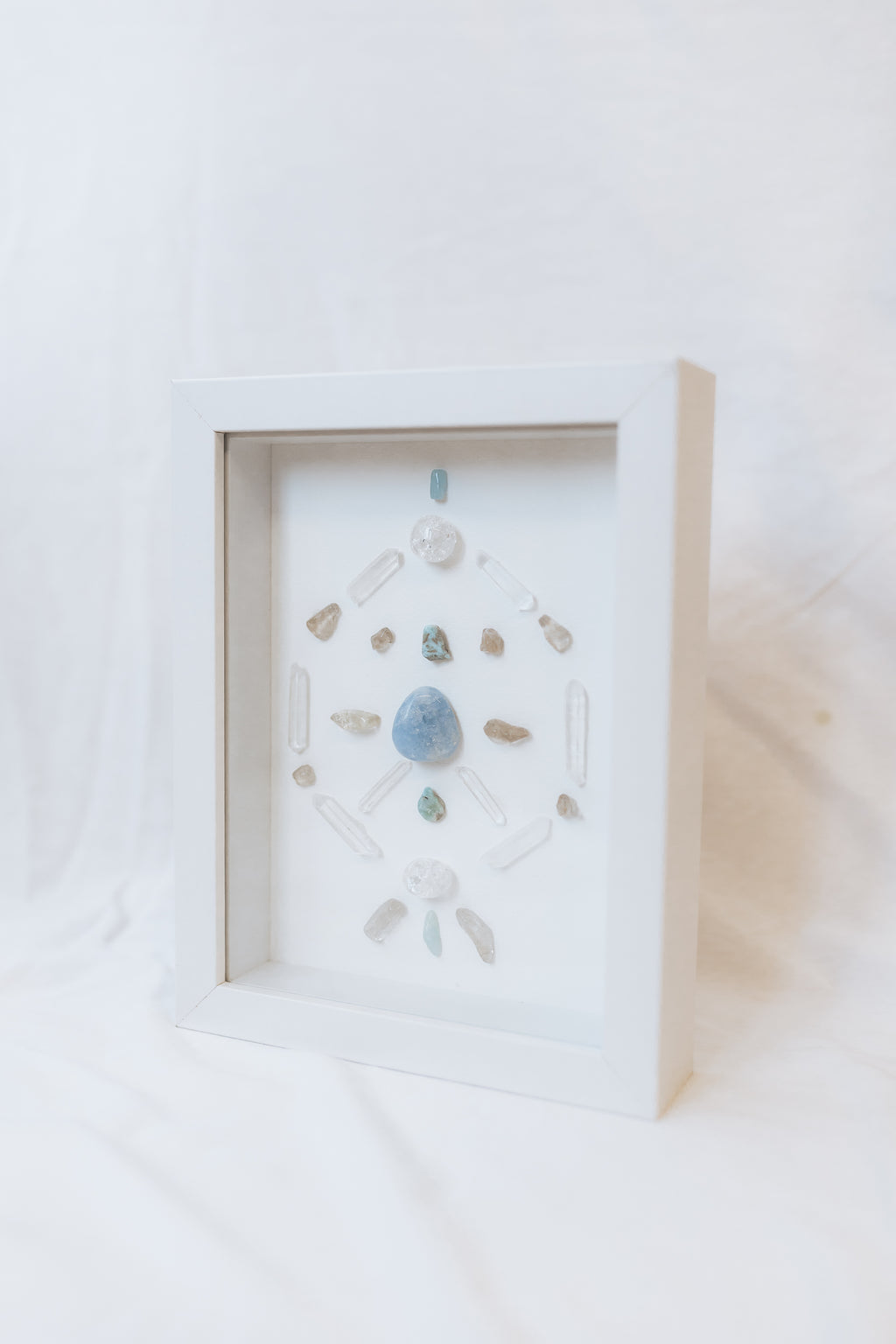 DREAM CATCHER - Intuitively Channeled Framed Crystal Grid (SMALL)