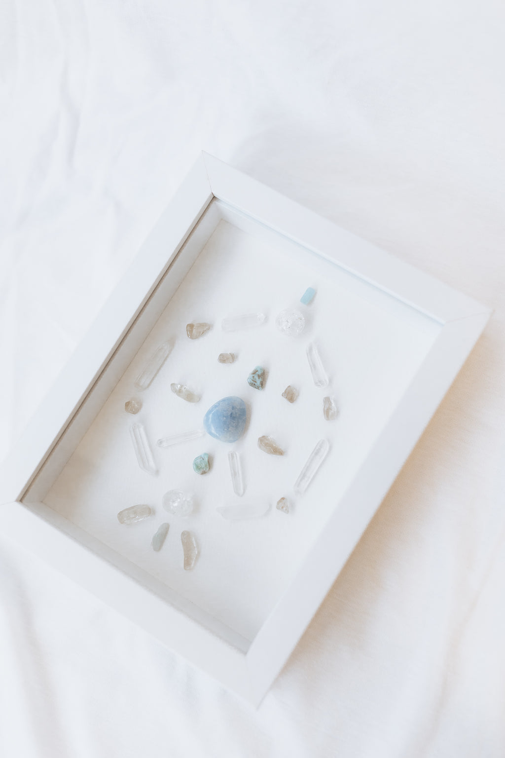 DREAM CATCHER - Intuitively Channeled Framed Crystal Grid (SMALL)