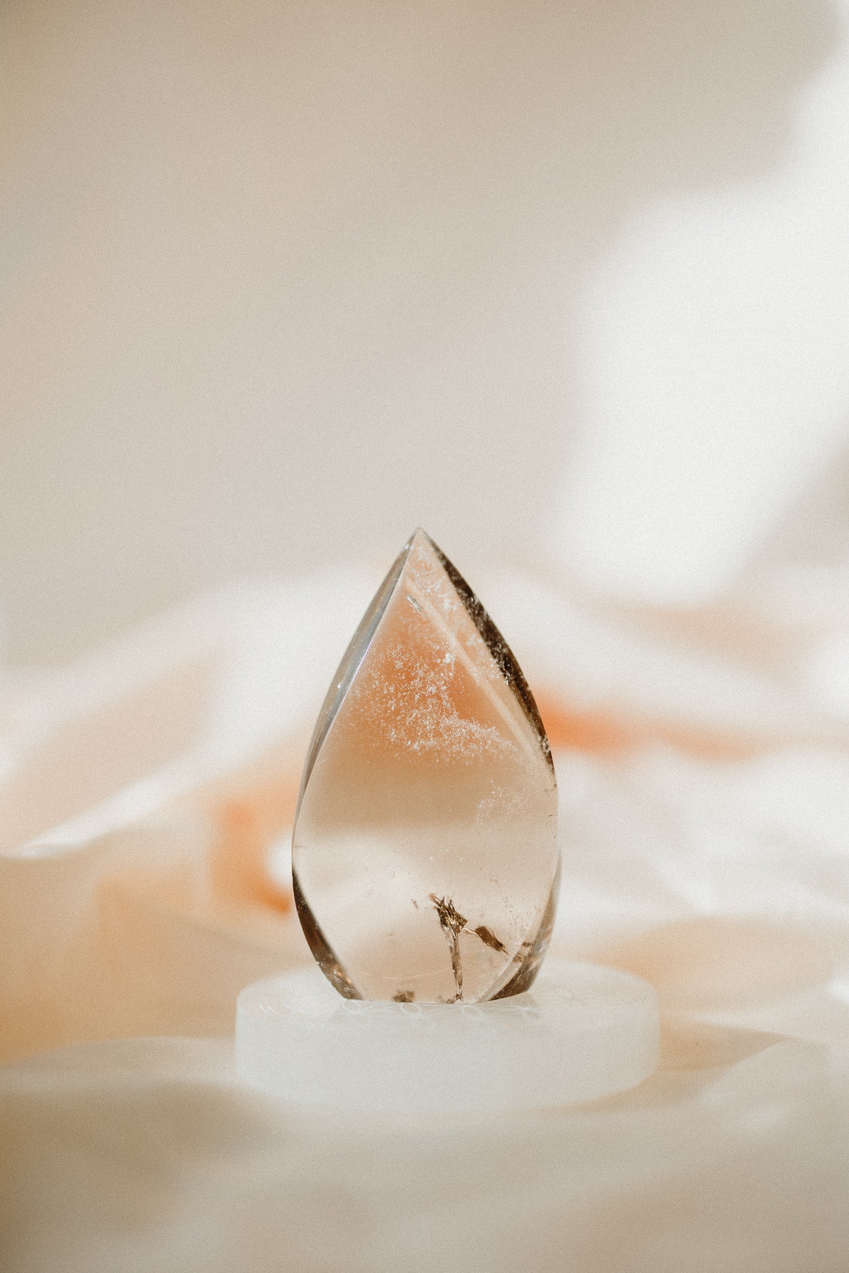 Smoky Quartz Crystal Flame #4 | Grounding • Protection • Release