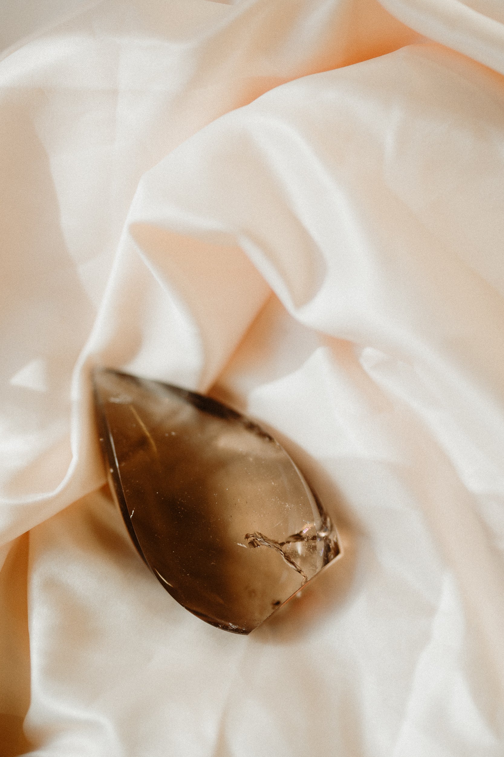 Smoky Quartz Crystal Flame #4 | Grounding • Protection • Release