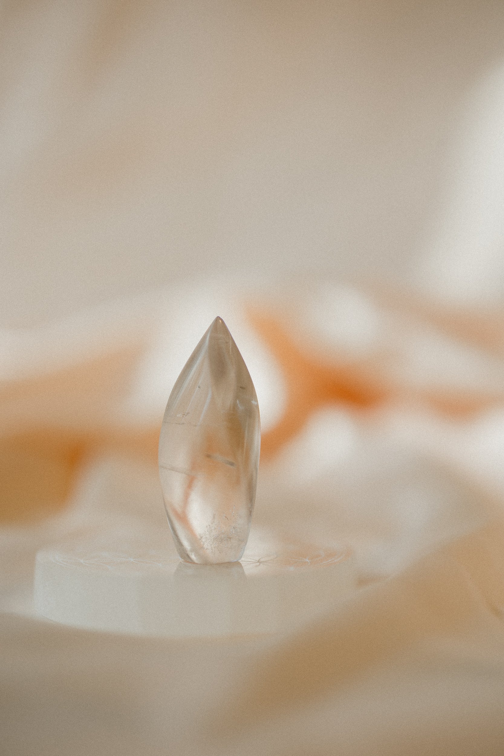 Smoky Quartz Crystal Flame #3 | Grounding • Protection • Release