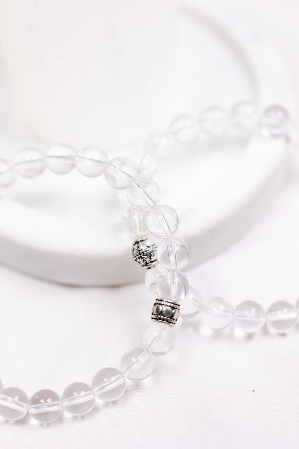 Crystal Bracelet: Clear Quartz - Knight Inspired