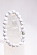 Crystal Bracelet: Howlite - Knight Inspired
